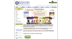 Desktop Screenshot of gematria.com