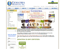 Tablet Screenshot of gematria.com